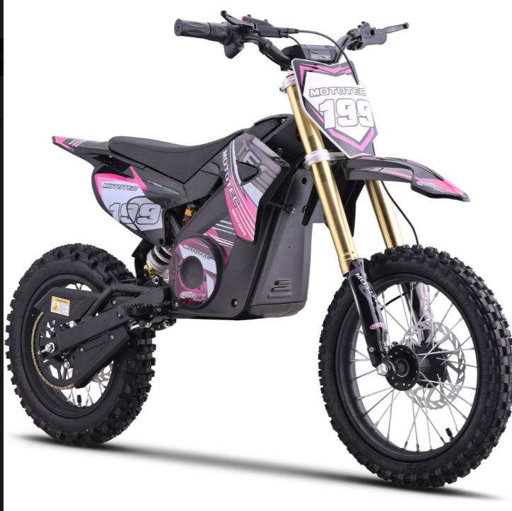 MotoTec Pro 48V 1800W Electric Dirt Bike – Compact Electric Off-Road Bike