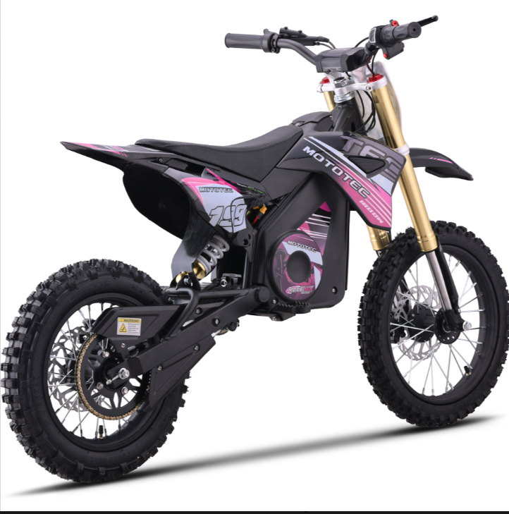 MotoTec Pro 48V 1800W Electric Dirt Bike – Compact Electric Off-Road Bike