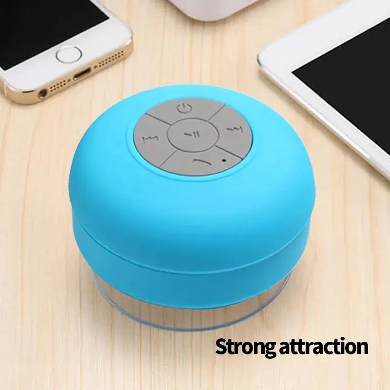 Waterproof Wireless Bluetooth Speaker with Suction Cup and Stereo Sound Swag House