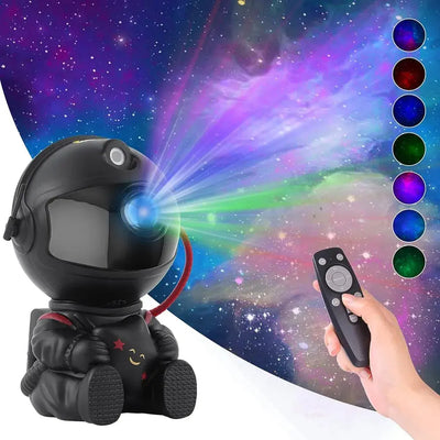 Star Projector Galaxy Night Light - Astronaut Space Projector, Starry Nebula Ceiling LED Lamp with Timer and Remote, Kids Room Decor Aesthetic, Gifts for Christmas, Birthdays, Valentine's Day Swag House