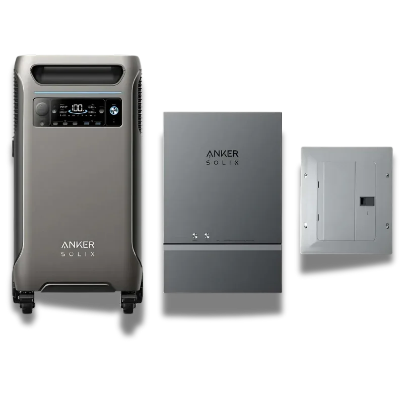 Anker SOLIX F3800 Smart Home Power Kit (With a Free Anker SOLIX F3800 Protective Cover Bag)