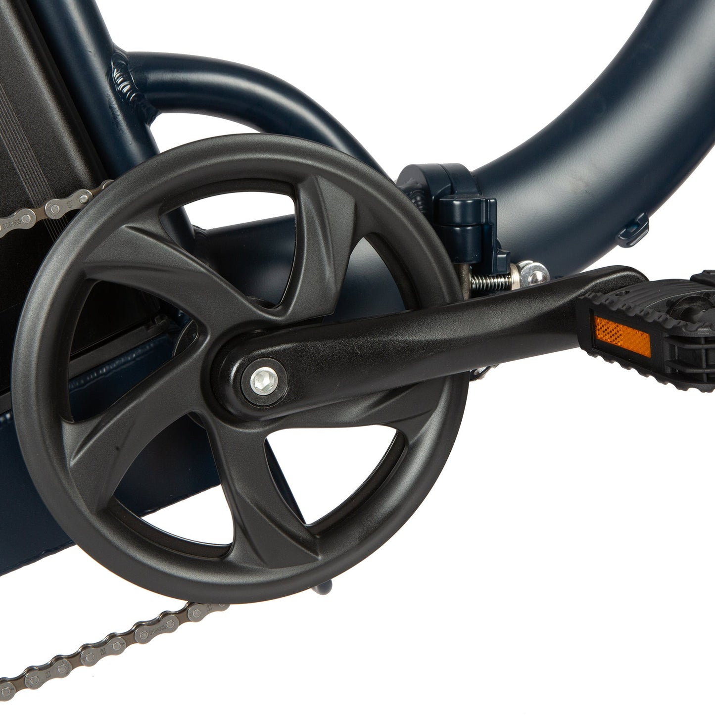 E Fat Step Fat Tire Electric Bike 20 Inch Aluminum Frame 500W Hub Motor 40 To 50 Mile Range Lithium Ion Battery