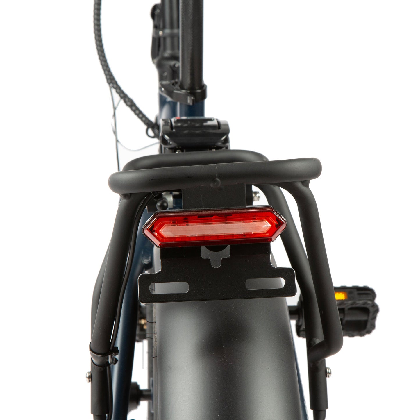 E Fat Step Fat Tire Electric Bike 20 Inch Aluminum Frame 500W Hub Motor 40 To 50 Mile Range Lithium Ion Battery