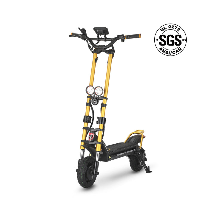Kaabo Warrior X Max Electric Scooter — Dual 1200W Motors