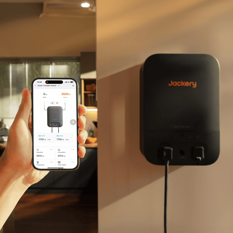 Jackery Smart Transfer Switch | UPS Backup ≤20ms | Free US Shipping