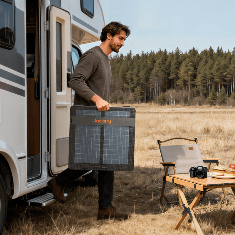 Jackery SolarSaga 100 Air | 100W Bifacial Solar Panel | Free US Shipping