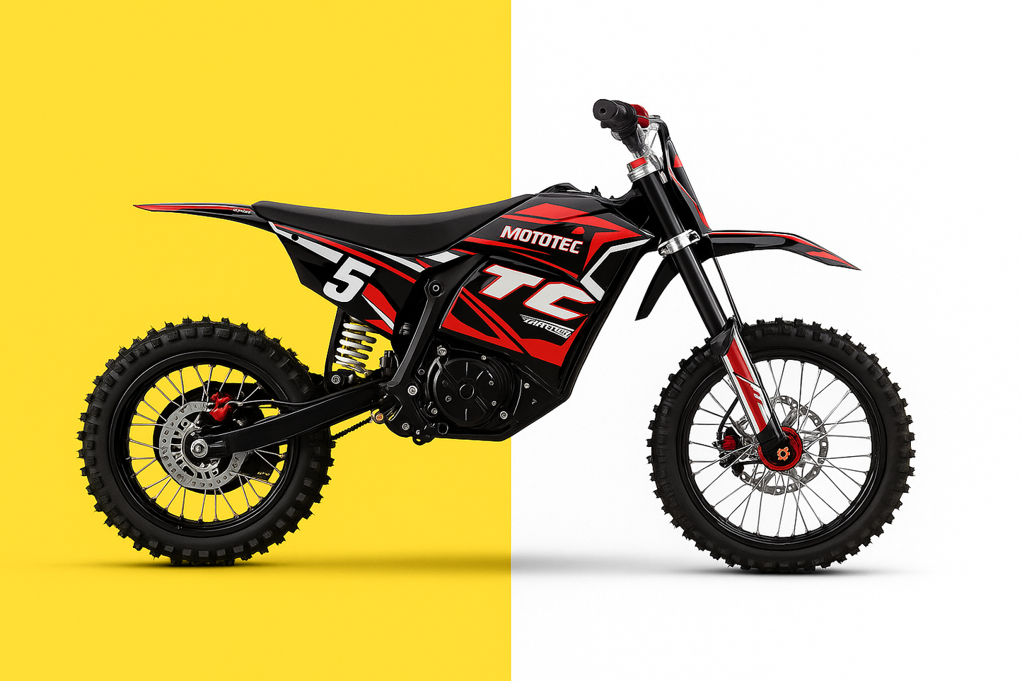 MotoTec Pro 60V 2000W Electric Dirt Bike – Off-Road Electric Motorcycle for Adults