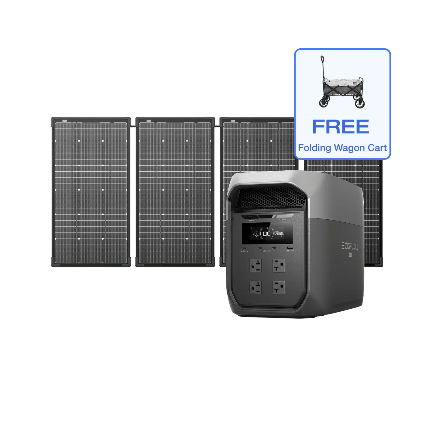 EcoFlow DELTA 3 Max Series Portable Power Station (2048Wh)