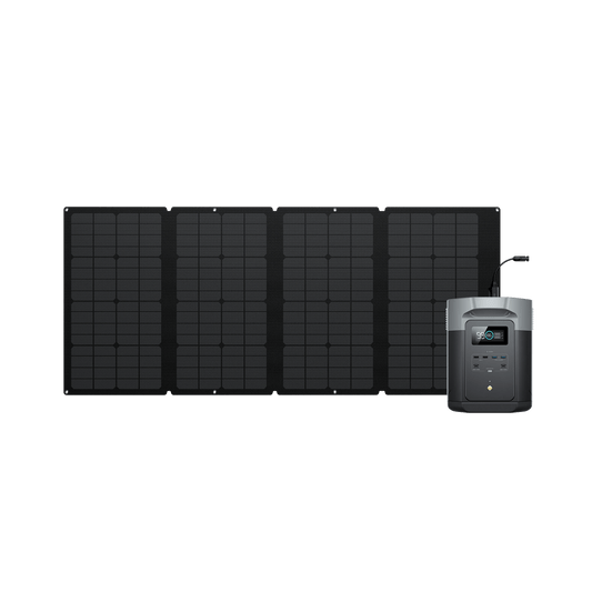 EcoFlow DELTA 2 Max + 160W Solar panel