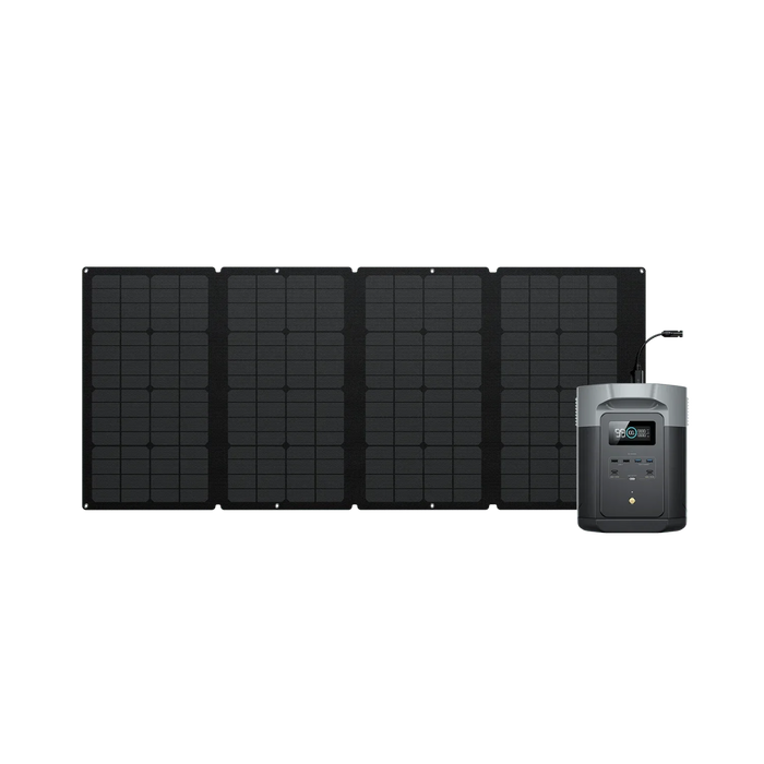 EcoFlow DELTA 2 Max + 160W Solar panel