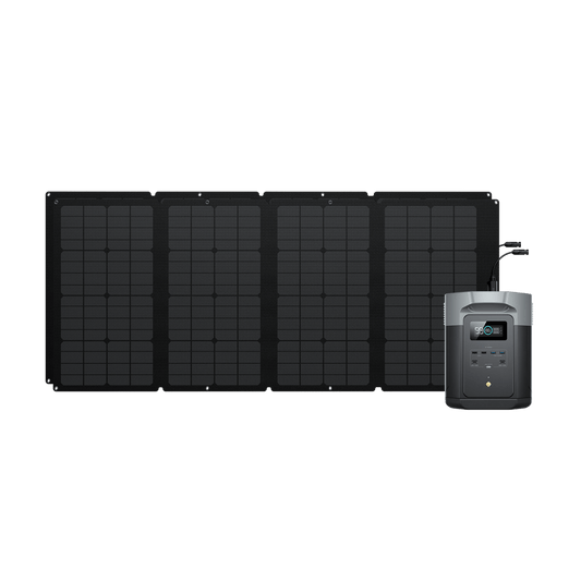 EcoFlow DELTA 2 Max + 160W Solar panel