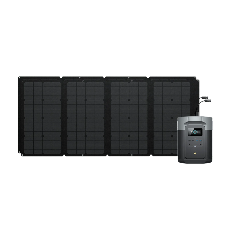 EcoFlow DELTA 2 Max + 160W Solar panel