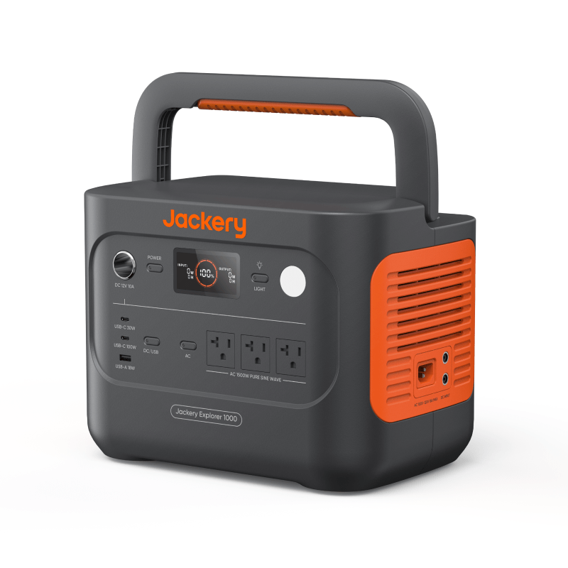 Jackery Explorer 1000 v2 in use