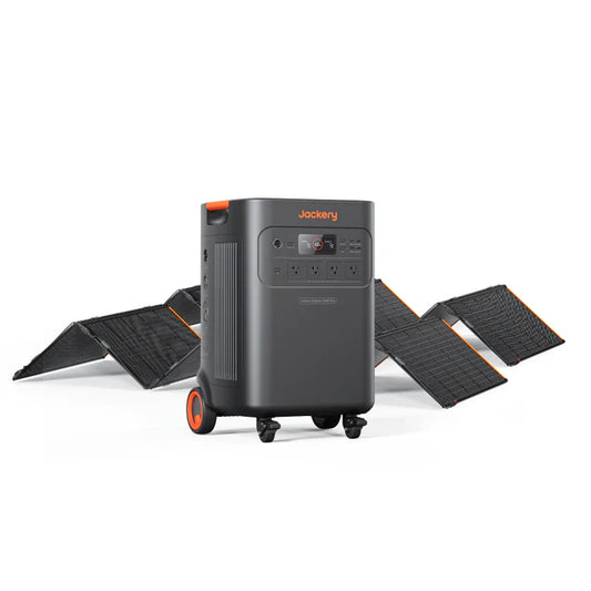 Jackery Explorer 5000 Plus + SolarSaga 500 X x 2 + Smart Transfer Switch