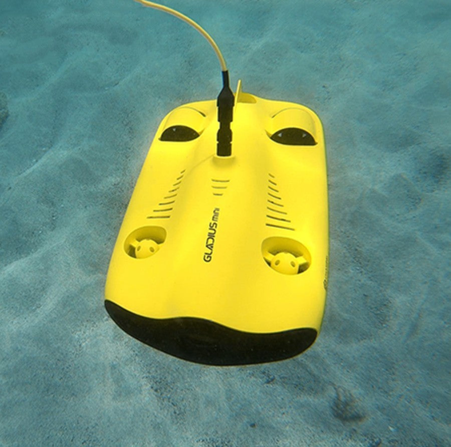 AquaDrone Pro 100 – Underwater Unmanned Submarine for Rescue & 4K Photography (100 m Depth, Remote-Controlled ROV)