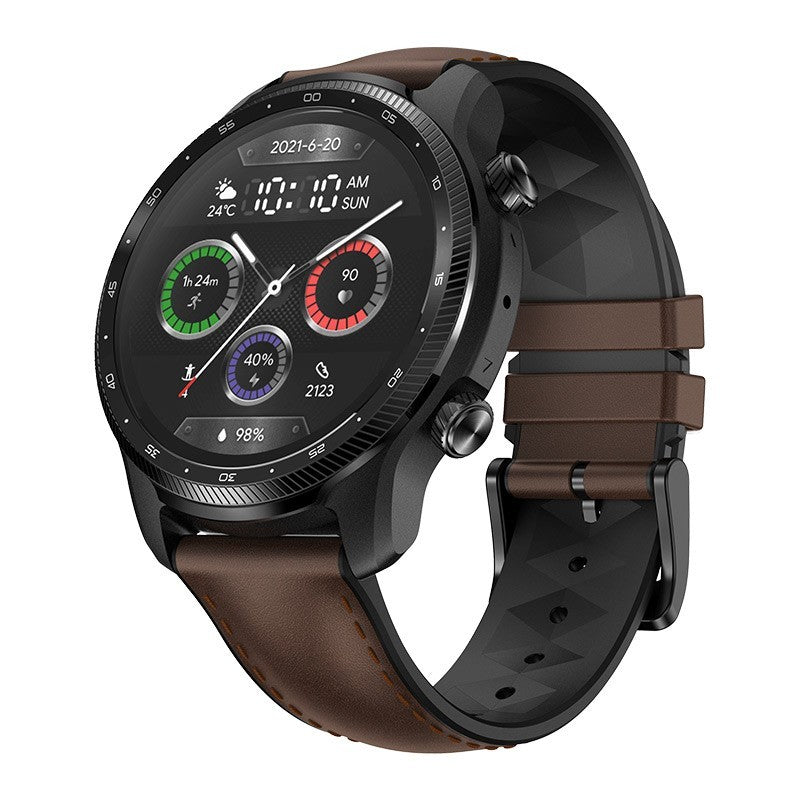 TicWatch Pro X LTE Smartwatch – Full Netcom 4G Calling, Dual Display, GPS Sports Tracking, and Waterproof Design
