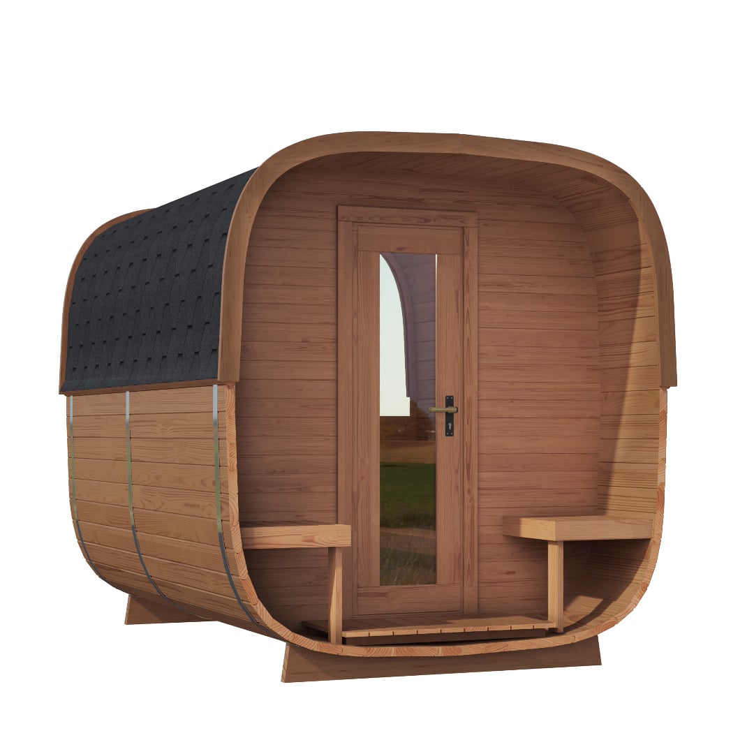 SAUNA EVOLUTION® Square Sauna Luxe Refresh 5