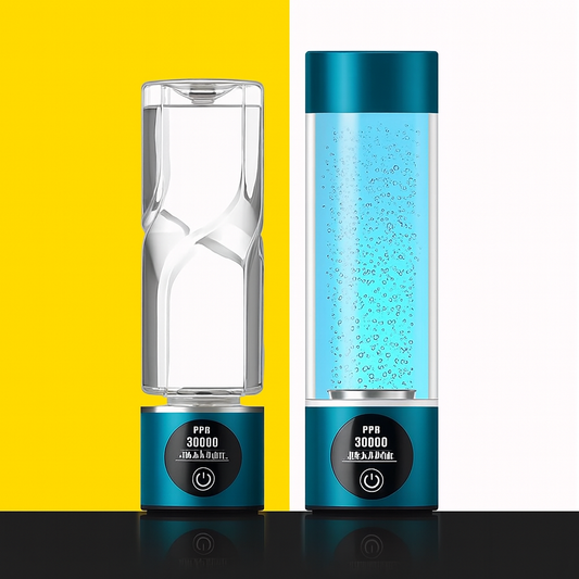 Hydrogen-Rich Water Bottle 260 ml – High-Pressure Electrolysis Cup with OLED Display and Anti-Oxidation Benefits