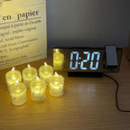 Ultimate Bedside Wake-Up Bundle: Projection Digital Alarm Clock
