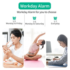Ultimate Bedside Wake-Up Bundle: Projection Digital Alarm Clock