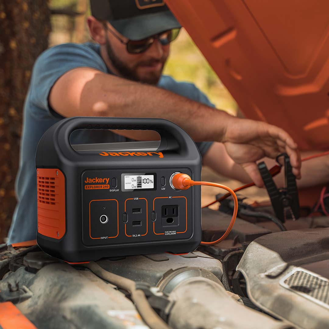 Jackery 12V Automobile Battery Charging Cable | Free US Shipping