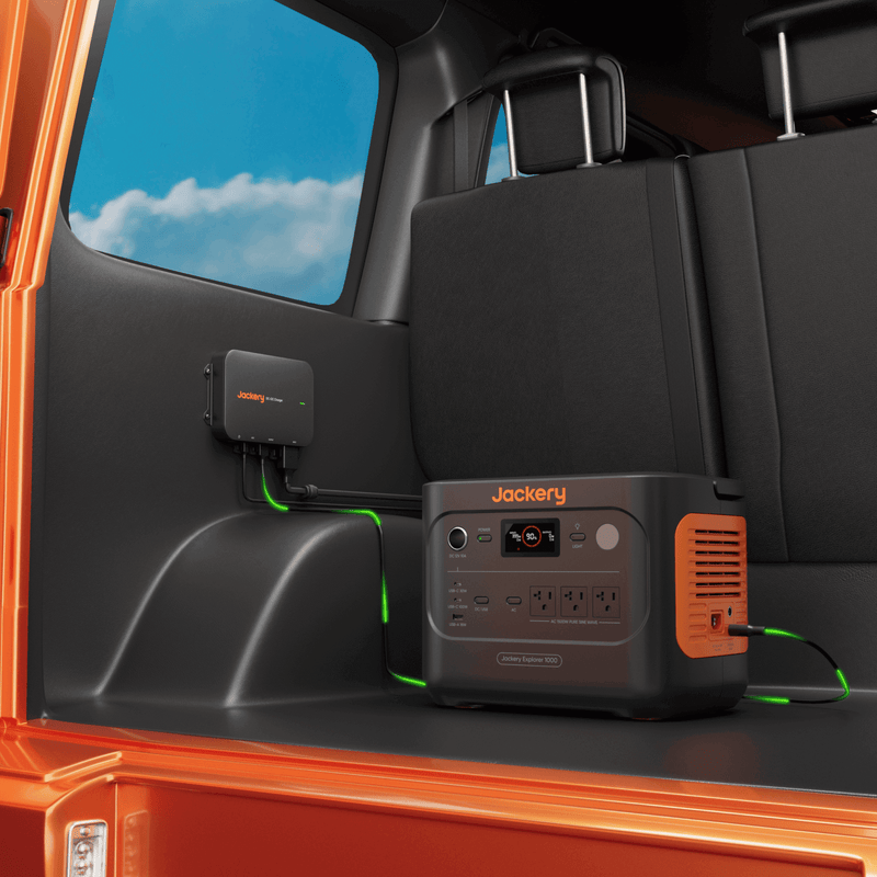 Jackery DC-DC Alternator Charger | 600W Car Charging | Free US Shipping