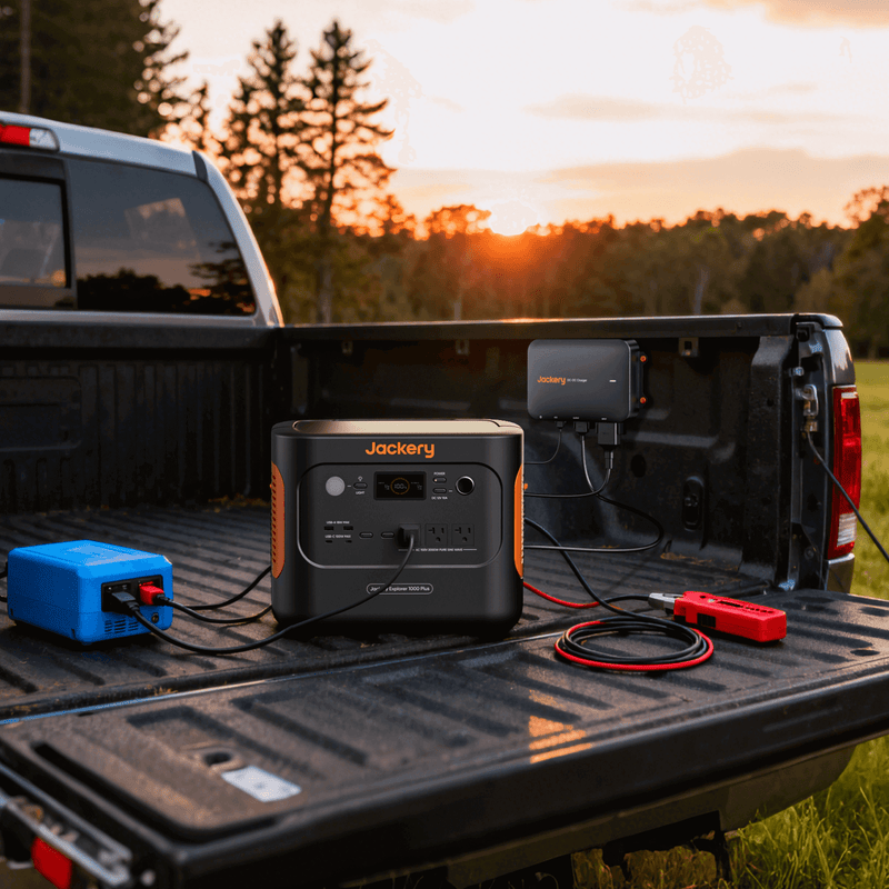 Jackery DC-DC Alternator Charger | 600W Car Charging | Free US Shipping