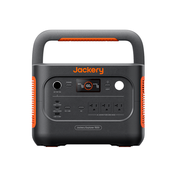 Jackery Explorer 1500 v2 | 1536Wh LiFePO4 Power Station | Free US Shipping