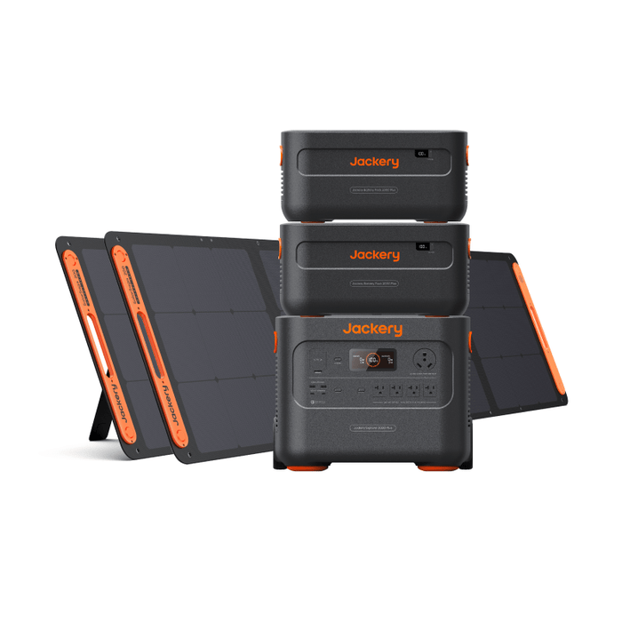 Jackery Solar Generator 2000 Plus Kit 6kWh | Free US Shipping