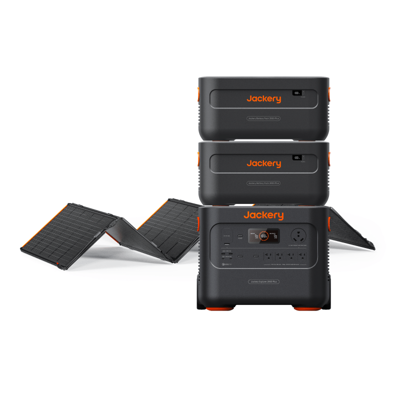Jackery Solar Generator 2000 Plus Kit 6kWh | Free US Shipping