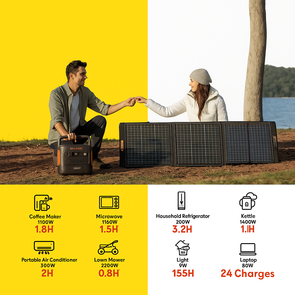 Jackery Explorer 2000 v2 Portable Power Station – 2042Wh | 2200W Output | LiFePO₄ Battery | Fast Recharge by Swag House Store