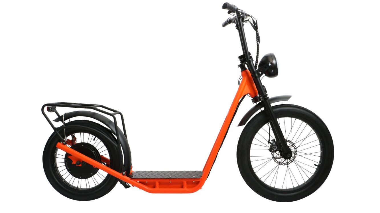 Eunorau Jumbo 48V 1000W Stand Up Kick Scooter With 15.6Ah Battery Fast 4 To 5 Hours Charge TEKTRO Disc Brake And E ABS