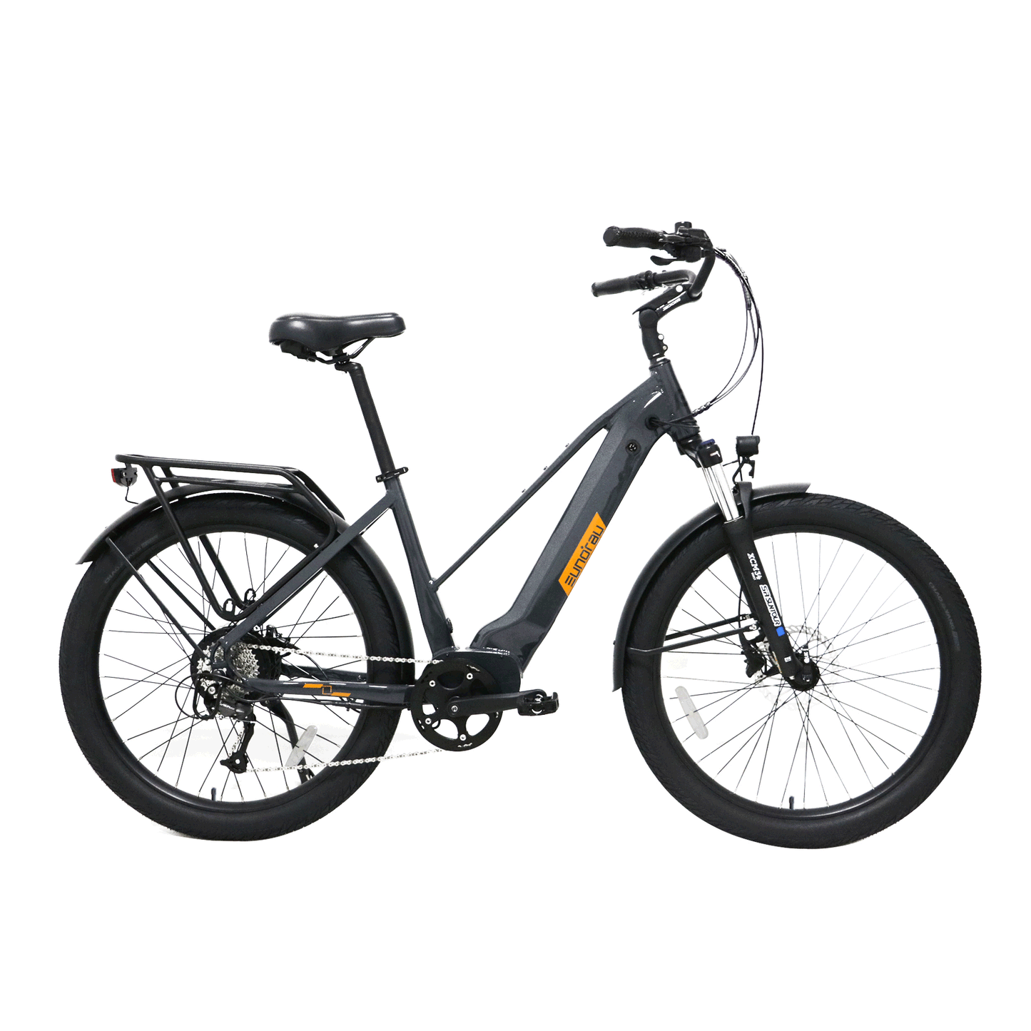 META275 One Point Zero Twenty Seven Point Five Inch City Electric Bike With 500W Hub Motor 20 MPH 35 To 65 Mile Range