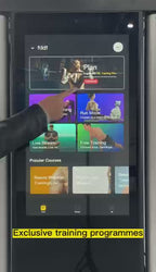 Smart AI Fitness Mirror – 32” Interactive Home Gym