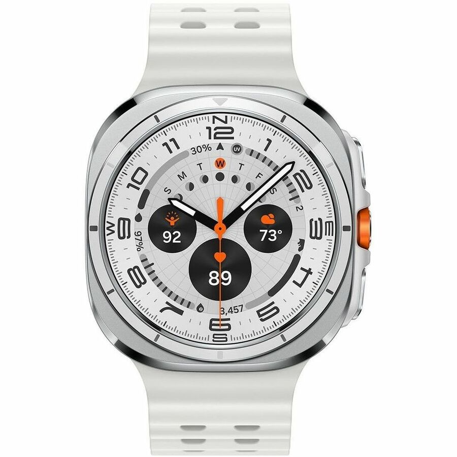 Samsung Galaxy Watch Ultra Smart Watch – Titanium White (LTE + GPS, AI-Enhanced)