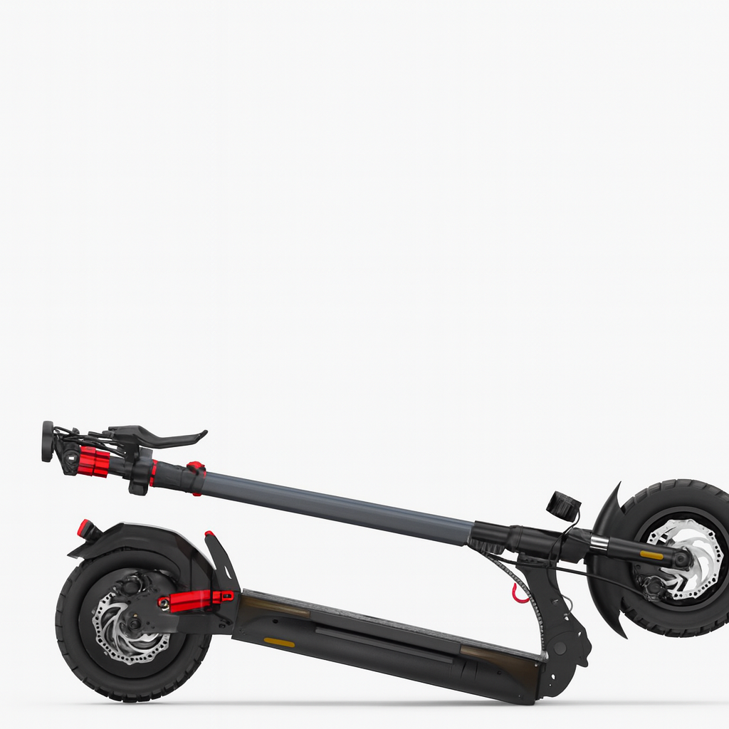 500W Folding Electric Scooter – 48V 18Ah Battery, 10-Inch Tires, Long-Range Adult E-Scooter