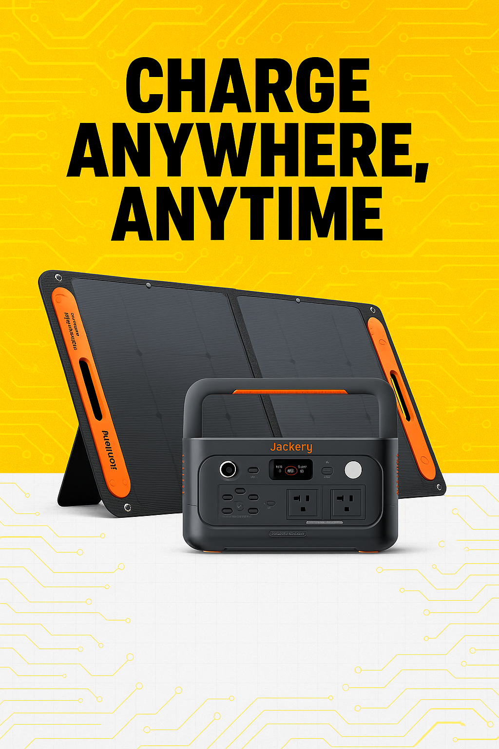 Jackery Explorer 600 v2 Portable Power Station – 640Wh | 500W (1000W Surge) | LiFePO₄