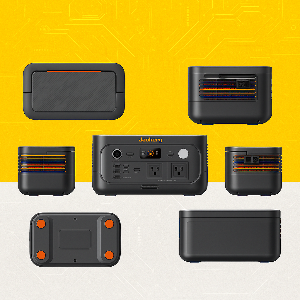 Jackery Explorer 600 v2 Portable Power Station – 640Wh | 500W (1000W Surge) | LiFePO₄