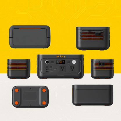 Jackery Explorer 600 v2 Portable Power Station – 640Wh | 500W (1000W Surge) | LiFePO₄ by Swag House Store