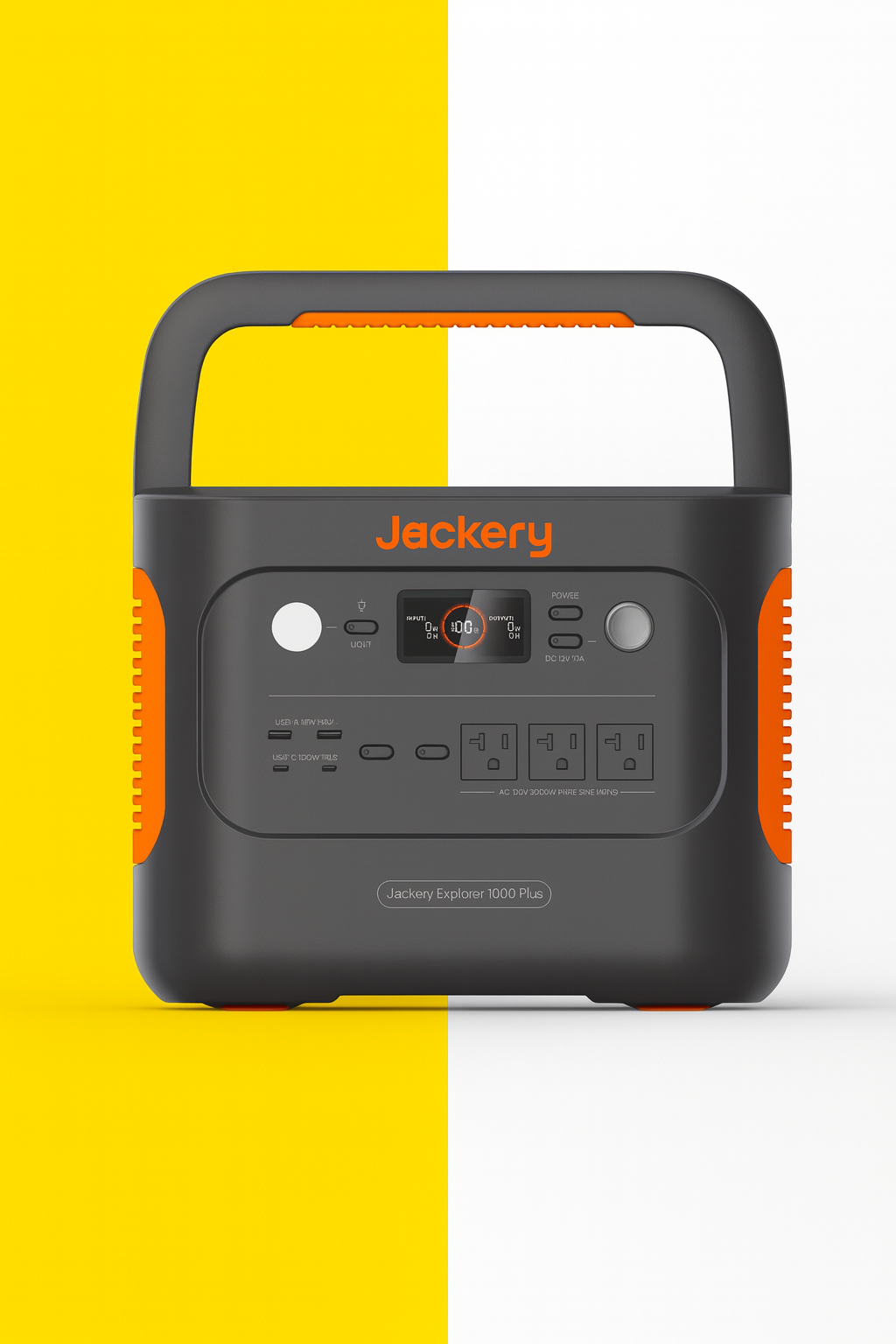 Jackery Explorer 1000 Plus Portable Power Station – 1264Wh | 2000W Output | LiFePO₄ | Expandable Power System