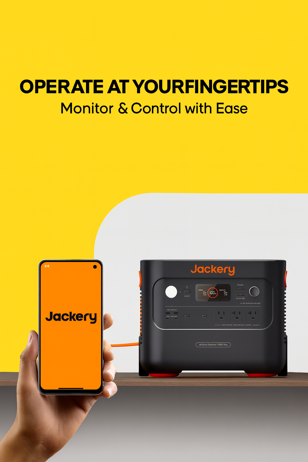 Jackery Explorer 1000 Plus Portable Power Station – 1264Wh | 2000W Output | LiFePO₄ | Expandable Power System