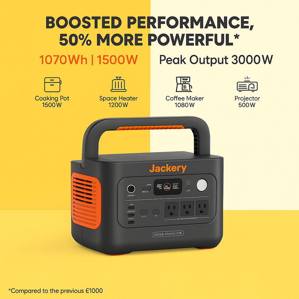 Jackery Explorer 1000 v2 Portable Power Station