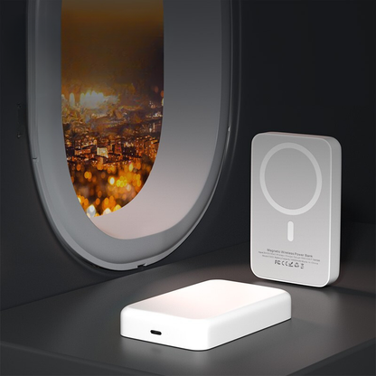 Wireless Charger Bundle: Magnetic Fast Charger with 6 Free LED Candle Lights