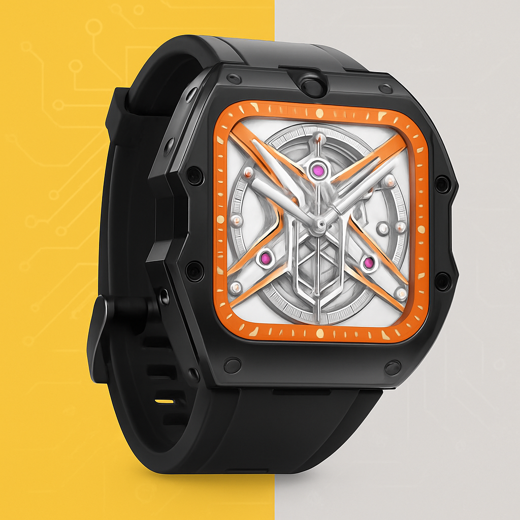 Rugged 4G LTE Smartwatch (Unisex, Adult) – Waterproof, Dual Camera, GPS & App Support