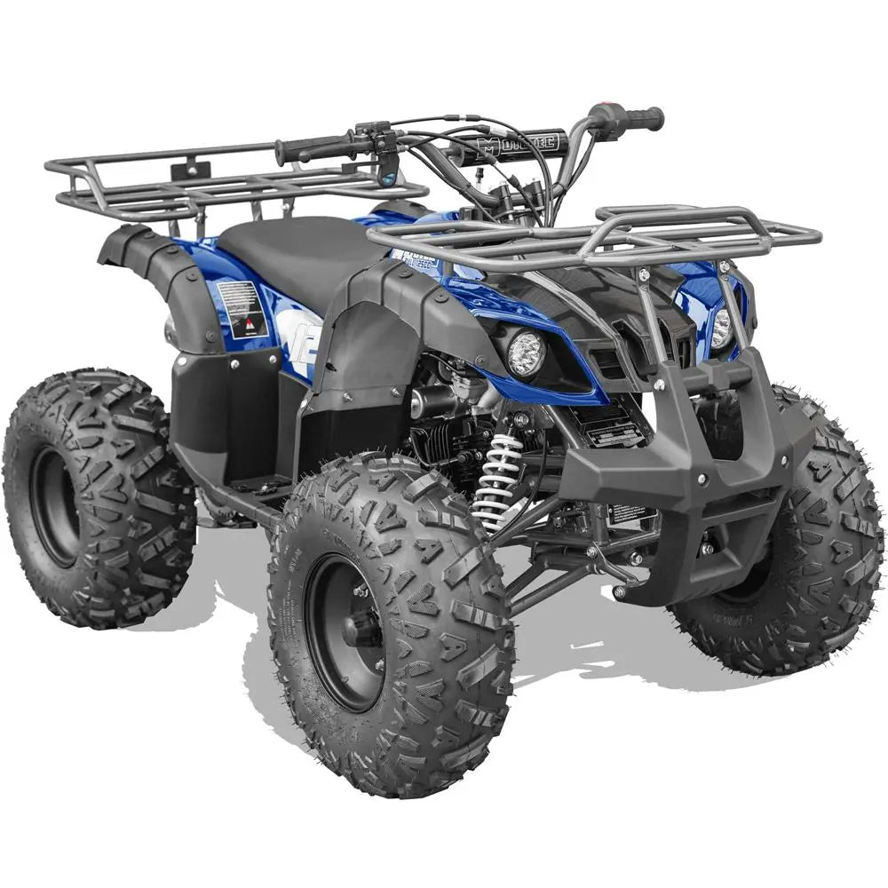Mototec Bull 125cc 4-stroke Kids Gas Atv Blue MotoTec